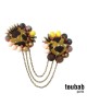 BROCHE TANDEM wax