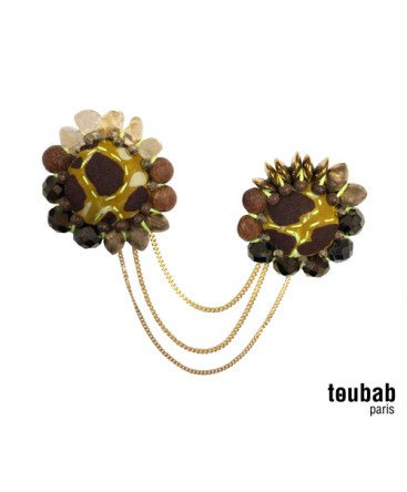 BROCHE TANDEM wax