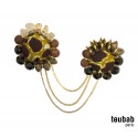 BROCHE TANDEM wax