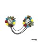 BROCHE TANDEM wax