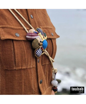 MODULABLE cordita bleu turquoise