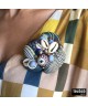BROCHE INDIGO maxi