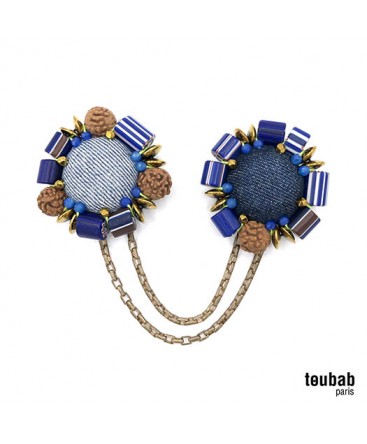 BROCHE TANDEM denim