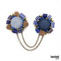 BROCHE TANDEM denim